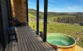 Thenca Lodge - increíble vista panorámica y hottub privado